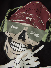 NAME IT Sweat Cardigan Teddy Black